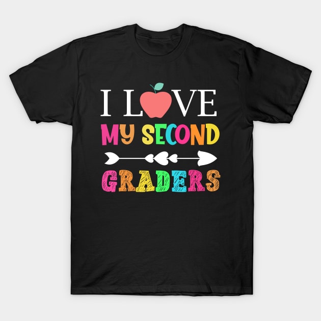 I Love My Second Graders teachers first day of school gifts T-Shirt by madani04